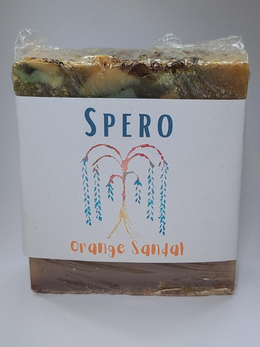 ORANGE SANDAL SOAP (1 Bar)